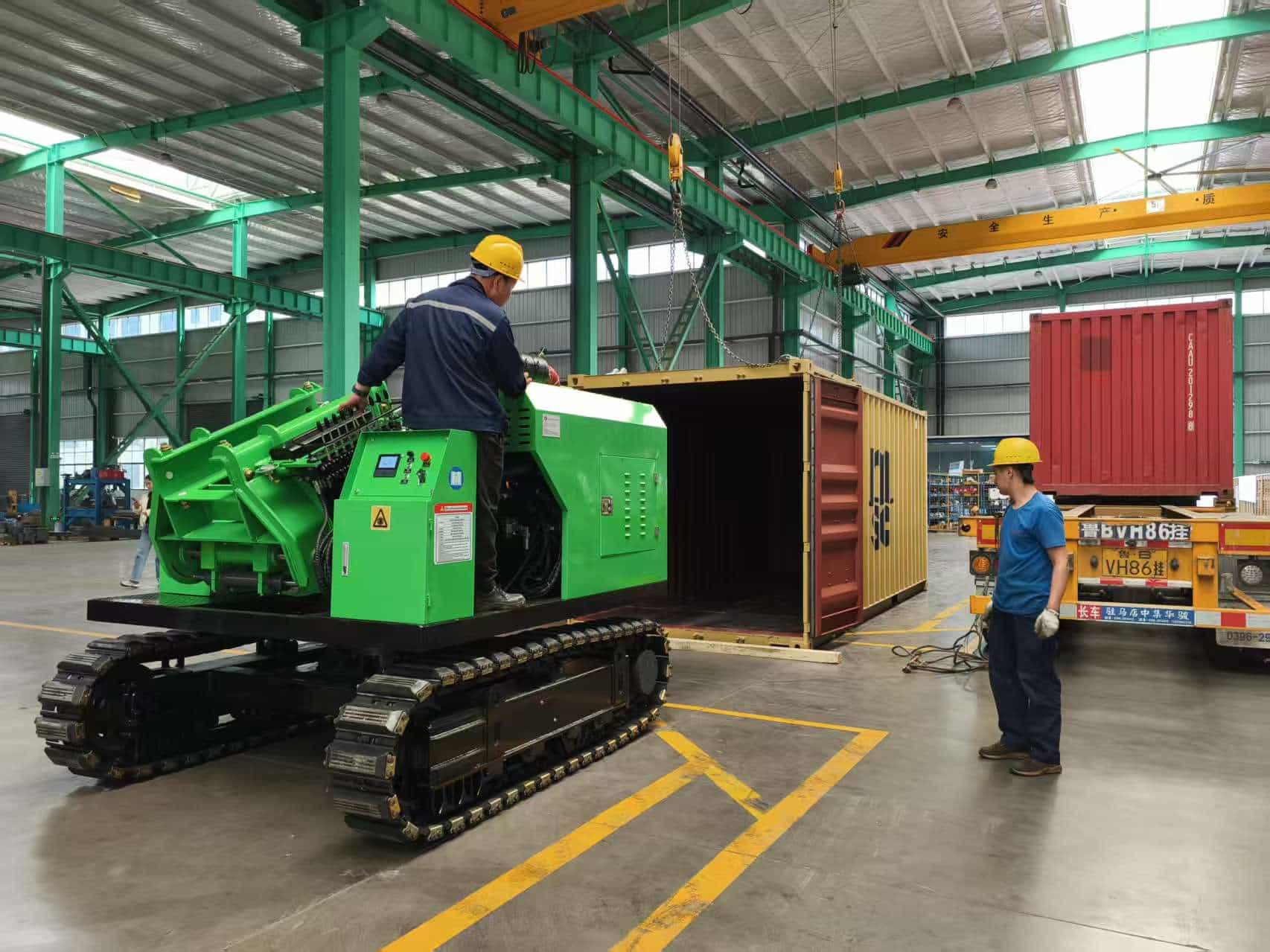 Produk Baru Solar Pile Driver TZ670 Dikirim ke Australia!