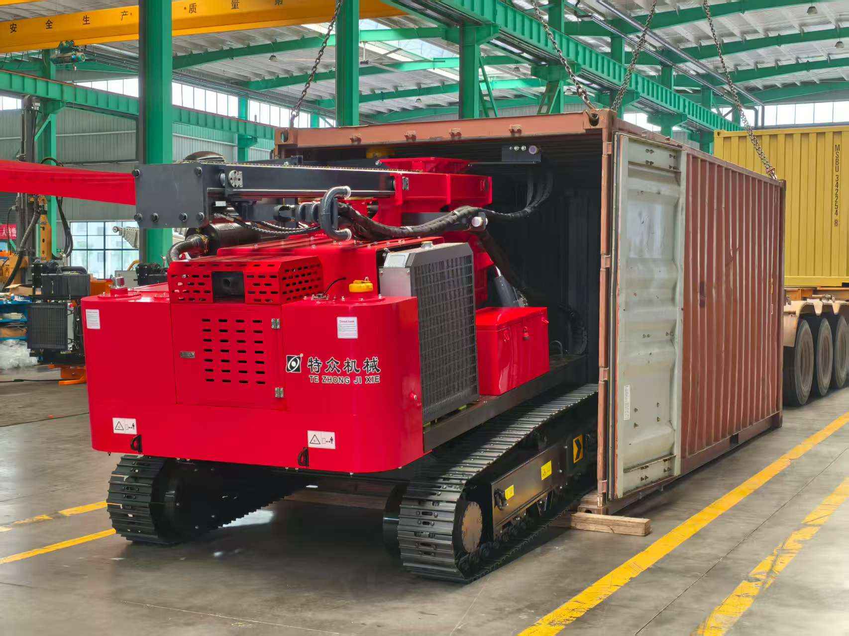 Pemancang Tiang Tenaga Surya TZ536 yang Disesuaikan Berangkat ke Asia Tenggara: Sebuah Bukti Kepercayaan dan Kerja Sama Global