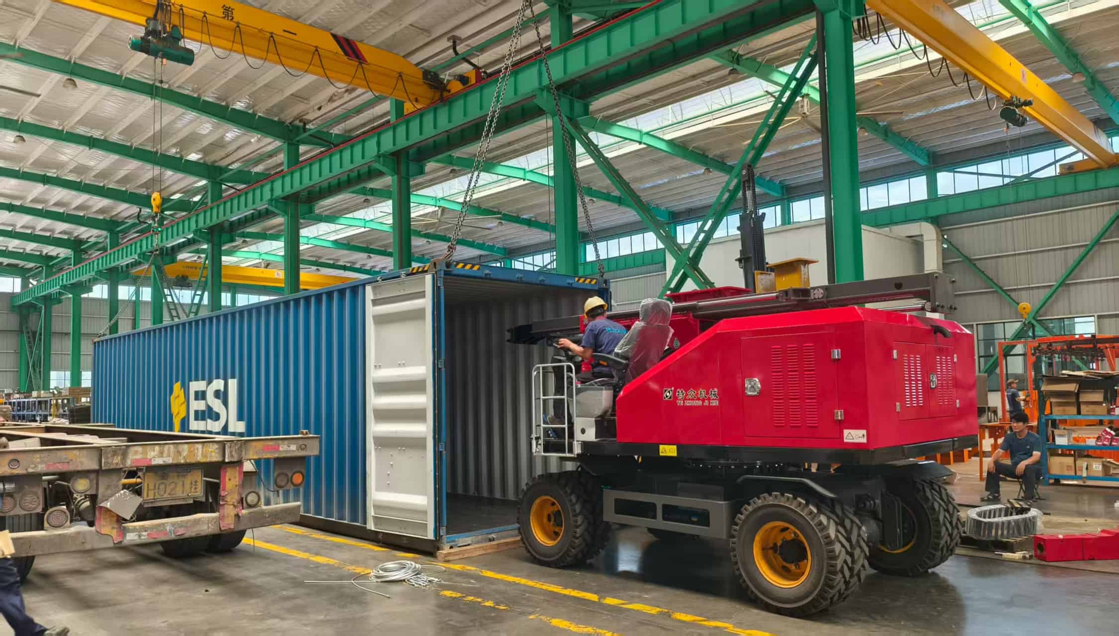 Pengiriman Produk Baru | Pemancang Tiang Tenaga Surya Beroda, Memberdayakan Proyek Tenaga Surya Malaysia!